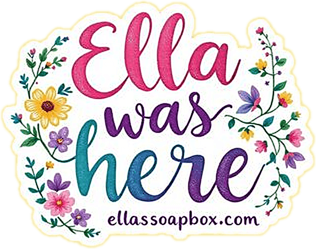 Sticker: Ella was here